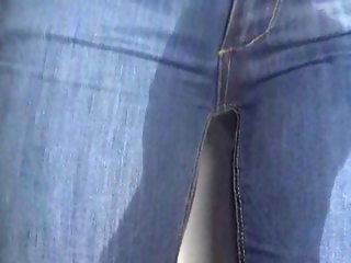 MDH Pissing Her Tight Jeans